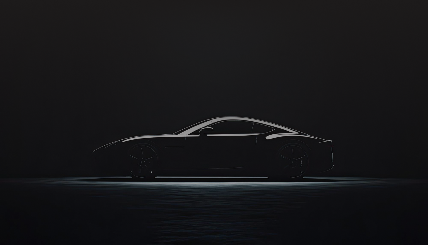 Footer car silhouette
